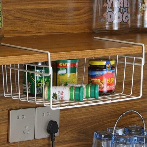 Wall Mounted Bathroom Shelves Shelf Shower Hanging Basket Shampoo Holder Kitchen Seasoning Storage Rack Home Bedroom Rack