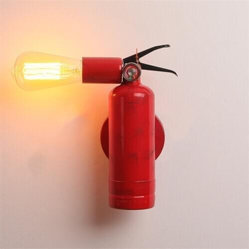 Retro Wall Lamp Fire Extinguishing Gas Restaurant Bar Lighting Corridor Aisle Tea House Leisure Wall Lamp