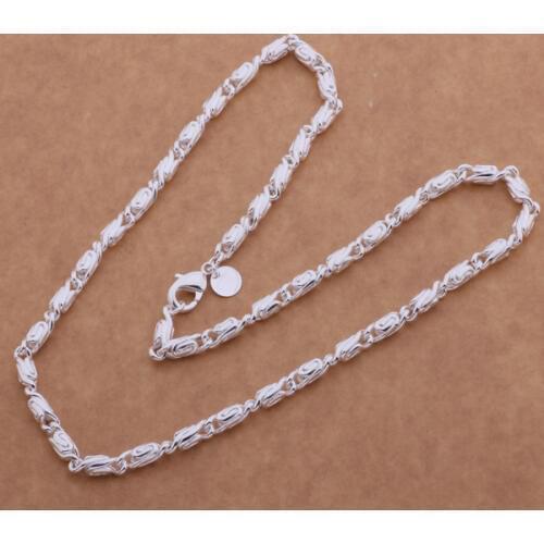 Wholesale Fashion Jewelry Necklace For Women Lady Wholesale Charm Silver Color Fashion Jewelry Pendant AN612/aimaizta