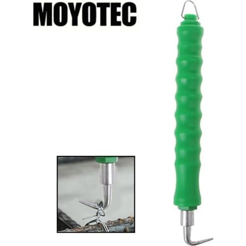 MOYOTEC Semi Automatic Steel Hook Straight Pull Type Tie Hook Wire Binding Artifact Tie Iron Hook Tie Hook