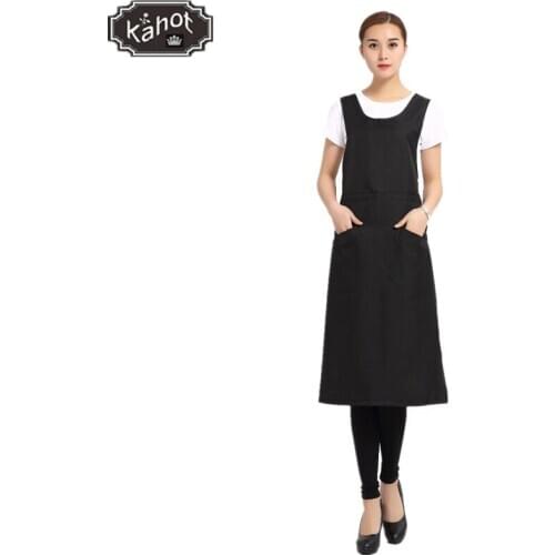 Salon Profession Hairdresser Fashion Work Apron Barber Assistant Coffee Nail Shop Work Clothes Kitchen Home Cooking Apron