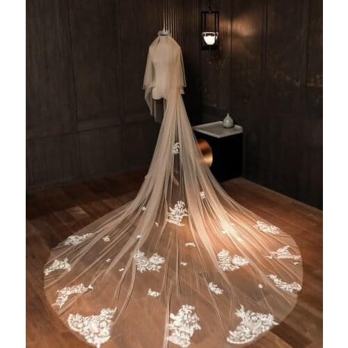 SlenyuBridal Wedding Long Veils