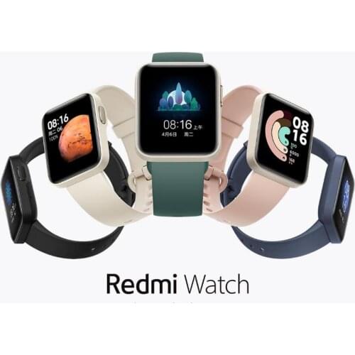 Xiaomi Redmi Smart Watch Heart Rate Sleep Monitor 5ATM Waterproof 1.4inch Screen Black Blue White