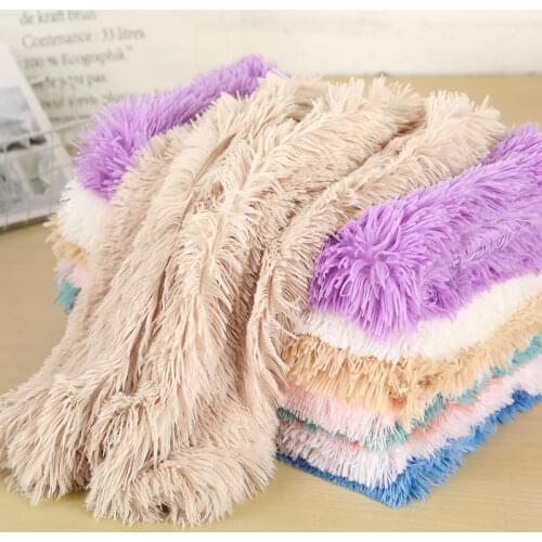 Warm Cat Dog Bed Blanket Puppy Dog Blanket Soft Bed Mat Cover Pet Supplies Warming Kennel Washable Pet Floppy House