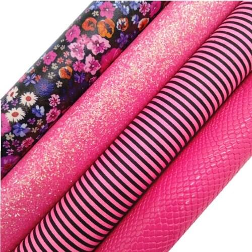 GREEN Glitter Fabric, Iridescent Faux Fabric, Embossed snake Synthetic Fabric Sheets For Bow A4 21x29CM Twinkling Ming XM982