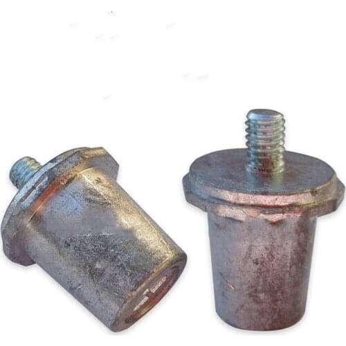 2pcs M6 reducer pile head joints Car battery 6MM screw hole change universal battery joints Battery retrofit head accessories