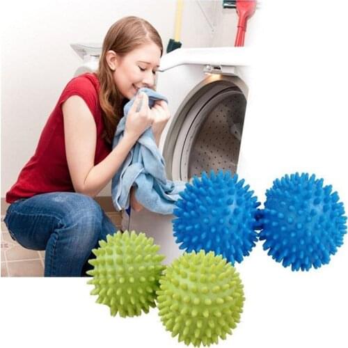 2Pcs Magic Laundry Balls for Household Cleaning Washing Machine Clothes Softener PVC Solid Cleaning Balls