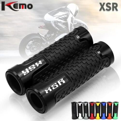 For YAMAHA XSR 900 XSR900 XSR 700 XSR700 Motorcycle Accessories CNC Aluminum Handlebar Hand Grips Handle Bar End Grip