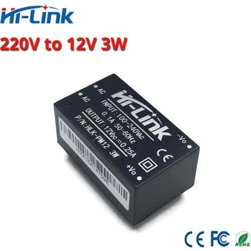 Free shipping AC-DC 220V to 12 V intelligent household switch mini isolated power supply module
