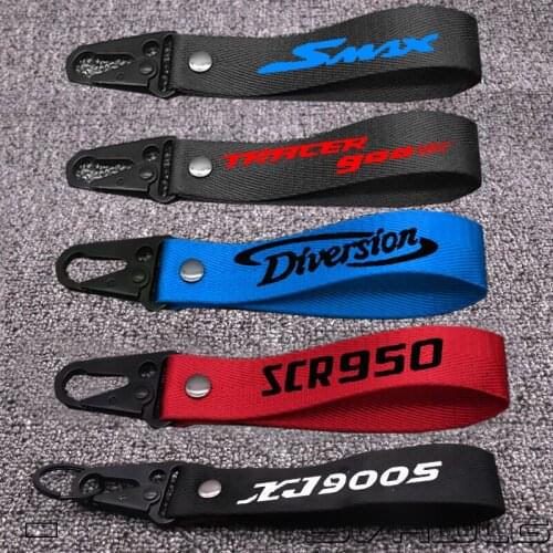 Key Holder Chain Collection Keychain for Yamaha SMAX155 Tracer 900 XJ600 S Diversion SCR950 Universal Motorcycle Badge Keyring