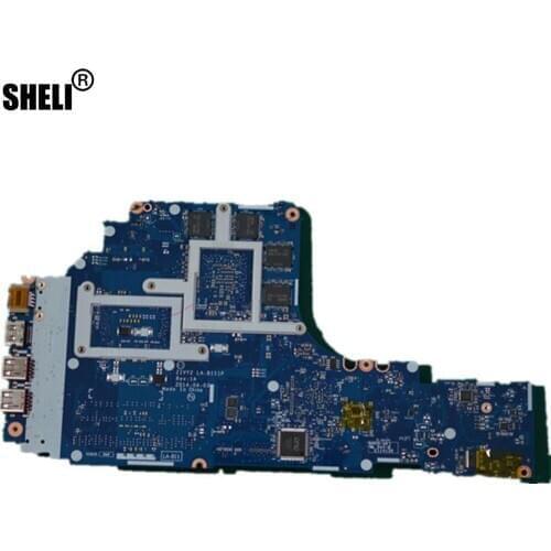 For and Original Lenovo Y50-70 CPU I5-4210H 4G W8P laptop motherboard mainboard ZIVY2 LA-B111P N15P-GX-A2 FRU 5B20G84765