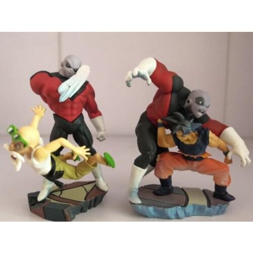 BANDAI Action Figure Dragon Ball Super Resurrection Chapter Son Goku Jiren Master Roshi Scene Gacha Model Decoration Toy