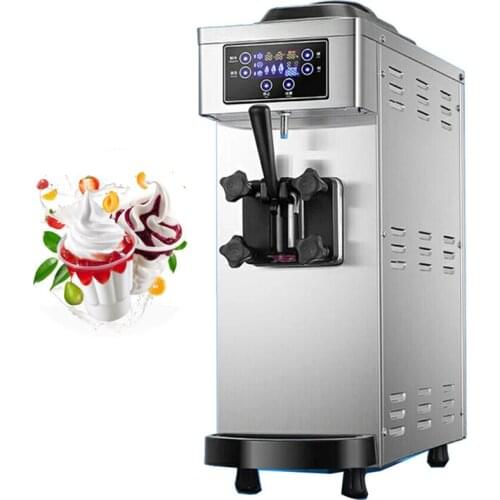 Hot Sale Ice Cream Machine For Ice Cream Making Durable Single Heads Soft Ice Cream Machines