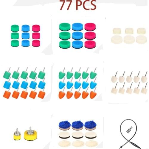 Polishing sponge plate set Polishing Foam Pad Polishing Machine Wax Pads