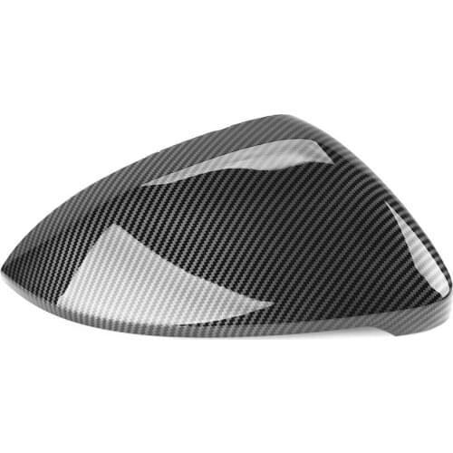 Wing 2PCS Car Mirror Side Cover for VW Golf 7 MK7 7.5 GTD R GTI MK6 6 Polo 6R 6C Scirocco Passat B7 Jetta MK6 Beetle Caps E-GOLF
