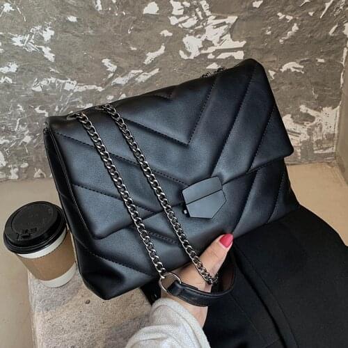 Embroidery Thread Small PU Leather Crossbody Bags For Women 2021 Trend Hand Bag Womens Branded Trending Shoulder Handbags