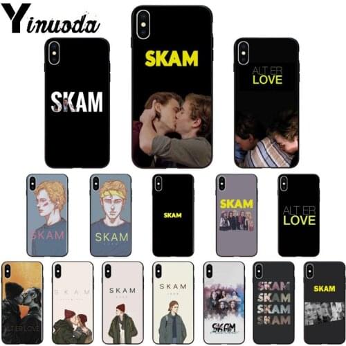 Yinuoda Norway TV Skam Gay Love TPU Soft Silicone Phone Case for iPhone 8 7 6 6S Plus X XS MAX 5 5S SE XR 11 11pro max Cover