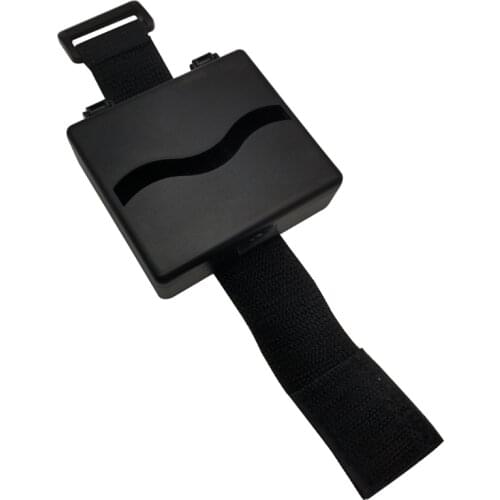 1Set Portable Adjustable Wristband Style Perm Paper Box for Salon Hair Perming Paper Curler Hairdressing Tools Kit Black