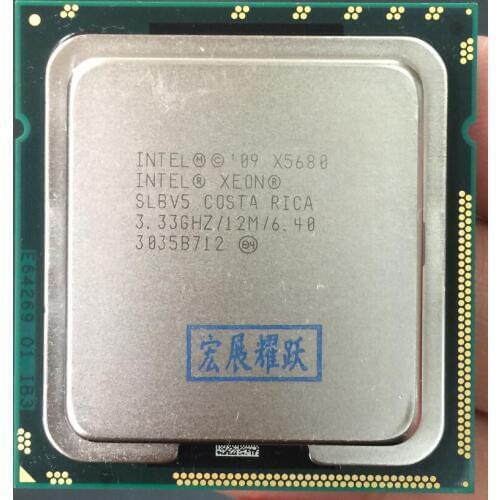 Intel Xeon Processor X5680 Six Core LGA 1366 Server CPU 100% working properly PC computer Server Processor
