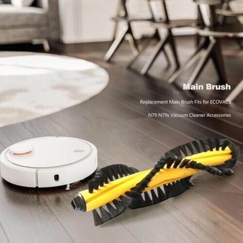 Main Brush Excellent Plastics Prolonged Durable Compatible with ECOVACS N79 N79s Vacuum Cleaner Sweeper Accessories