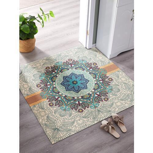 High elastic wire loop PVC Entry mat waterproof non-slip carpet DIY plastic bathroom rug Can be cut custom made floor mat