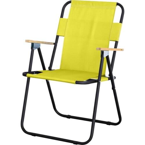 Tree Sleeved Picnic Chair Yellow beach sandalyesş yellow