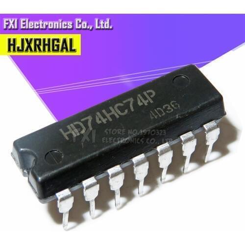10PCS SN74HC74N SN74HC74 DIP14 DIP 74HC74 new original