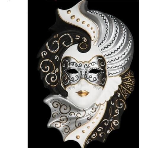 Diamond Painting Full Square New Arrival Masks 5d Woman Diamond Embroidery Full Display Handmade Gift decoration BY264