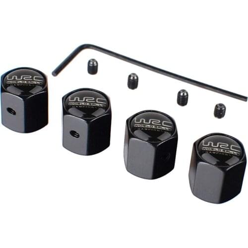 For Jaguar Lexus Chevrolet Jeep Holden Smart Subaru Seat Bently SAAB For WRC Logo Auto Accessories Wheel Tire Stem Cap Cover