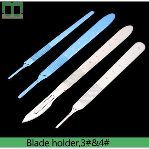 Blade holder stainless steel titanium alloy Scalpel 3# 4# Surgical instruments and tools tool rest