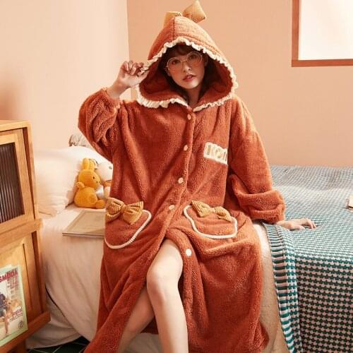 Женские длинные халаты Funishi China At AliExpress