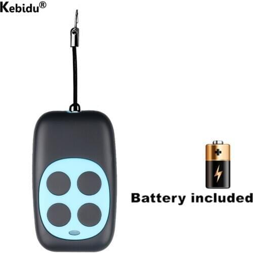 Kebidu 433MHZ Copy Remote Control Duplicator Wireless RF Transmitter Electric Cloning Gate Garage Door Copier Opener for Home