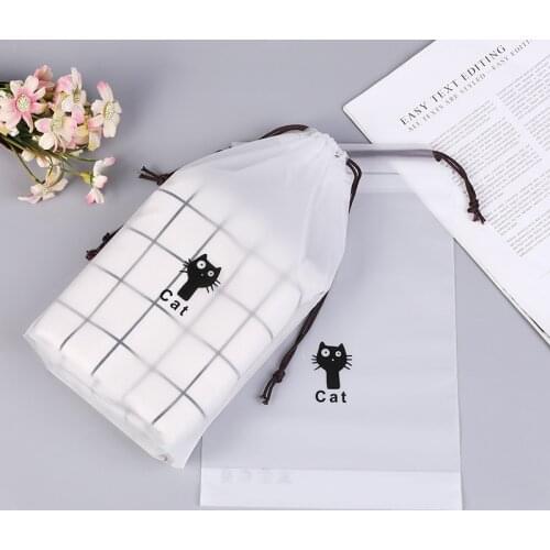 Cosmetic B Women Cat Waterproof Travel Makeup Case Zipper Makeup Bath Organizer Storage Pouch Toiletry Wash Beauty Kit