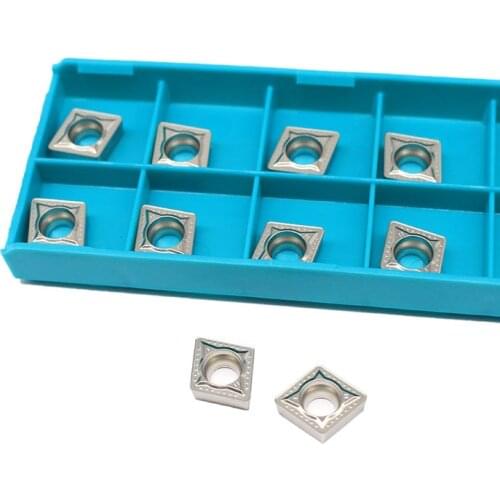 10PCS CCMT09T308 MT CT3000 Internal Turning Tools Cermet Grade Carbide Insert Lathe Cutter Tool Tokarnyy Turning Insert