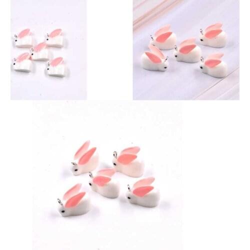 New Fashion Women Lovely Animal Drop Earrings Animal Sweet Colorful Acrylic Earrings Statement Girls Rabbit Jewelry