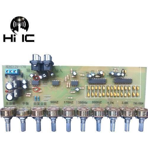 HIFI Amplifier Preamplifier Volume Tone EQ Control Board Equalization Board