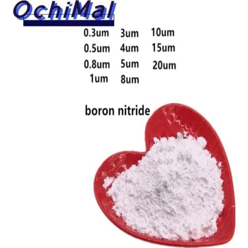 Hexagonal boron nitride powder with 99.9% purity 20um - 0.3um BN powder scientific research boron nitride abrasive for lab