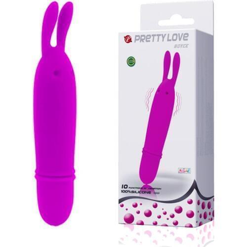 Pretty love 10 Speed rabbit vibrator erotic vibrator female masturbation adult products sex toys for woman mini magic massager
