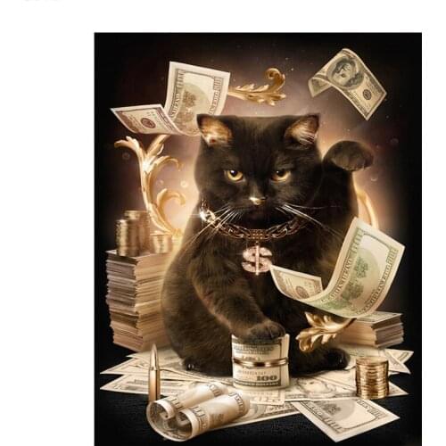 Lucky Cat Paintings Wall Decor art wall sticker newspaper home bar cafe decoration painting
