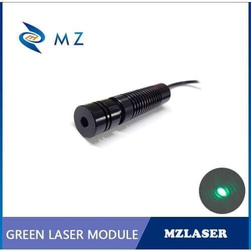 High quality High power Adjustable 520nm 50mw Green Dot Laser Module