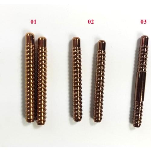 Xmlivet single 1pc High quality Brass metal Billiards Pool cue screw pins with different screw thread Billiards accessories