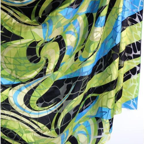 100cm*140cm Natural Silk Fabric For Gown Soft Patchwork Charmeuse Silk Material Brocade