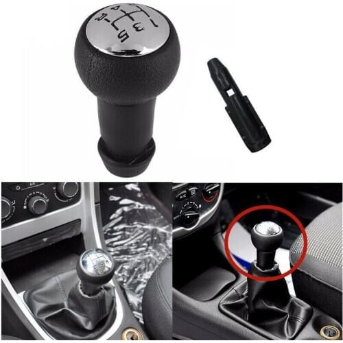 5 Speed Car Gear Shift Knob for Peugeot 206 207 307 308 408 508 3008 301 Citroen C2 C3 C4L C5 Picasso Elysee Sega Universal