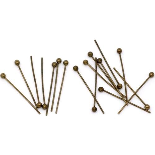 DoreenBeads 1000 Bronze Tone Ball Head Pins 20mmx0.5mm Findings (B10338), yiwu