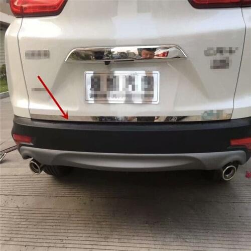 For Honda CRV 2017-2020 Stainless Car Rear Trunk Door Edge Side Moulding Cover Trim Car Exterior Accessories Stylilng