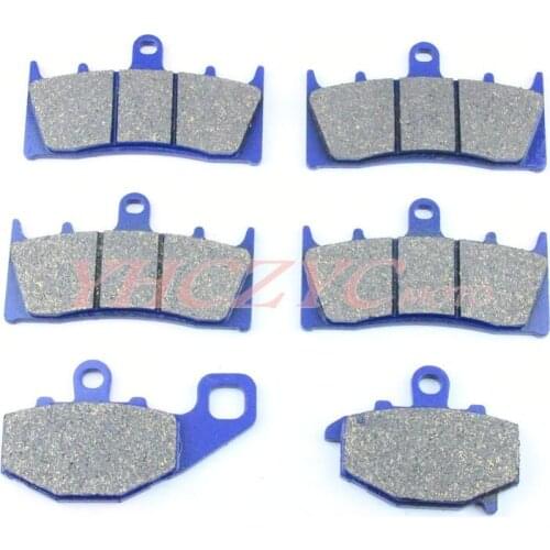 For KAWASAKI ZX9R 96-01 motorcycle front and rear brake pads set