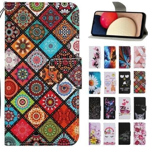 OPPO F11 Pro Reno 2F Leather Case on for OPPO A52 A72 A92 A5 A9 2020 A3S A7 A5S A12 A31 A8 Case Magnetic Wallet Flip Cover Women