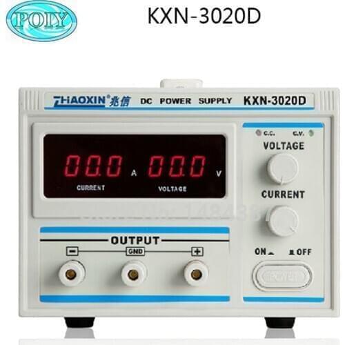 KXN-3020D DC power supply 30V20A adjustable power supply 30V 20A LED High-Power Switching Variable DC Power Supply 220V