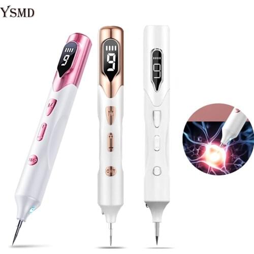 Facial Papilloma Removal Laser Plasma Pen Freckle Removal Warts Tattoo Removal Pen Beauty Machine Against Black Dots Skin Care
