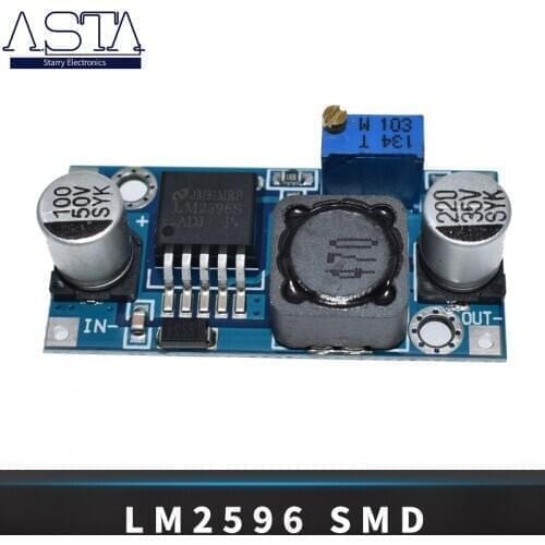 LM2596HVS LM2596 HV LM2596HV DC-DC Adjustable Step Down Buck Converter Power Module 4.5-50V To 3-35V Urrent limiting